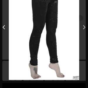 Black Kids Leggings